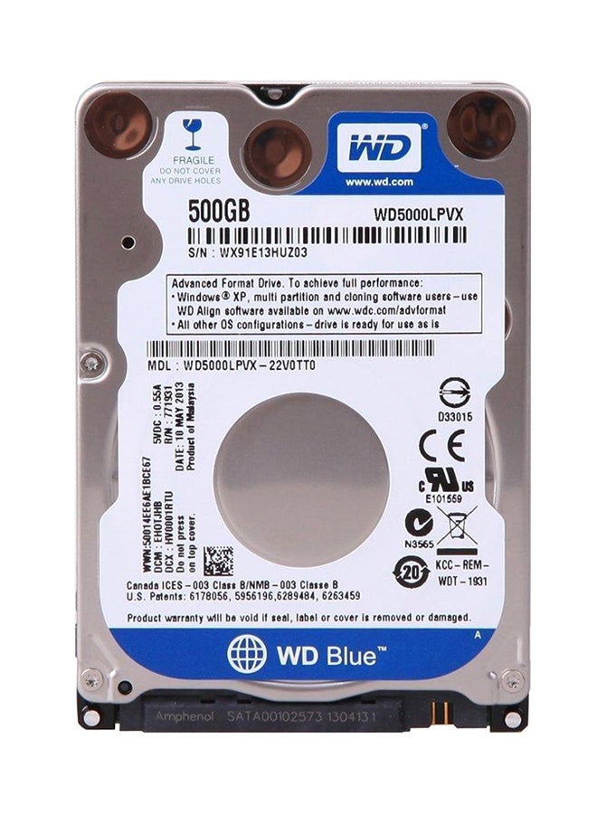 WD - Mobile Hard Disk HDD Drive For Laptop Silver/Black - Image 1