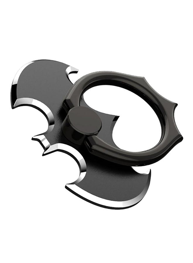 Bluelans Finger Ring Phone Holder Black/Silver