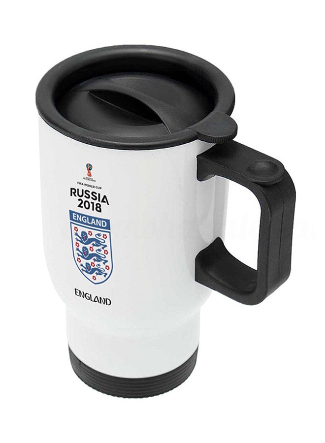 Decalac FIFA World Cup 2018 England Printed Car Mug White/Black 
