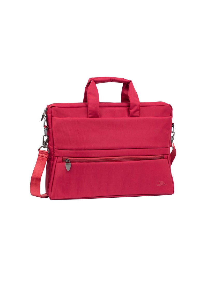 RivaCase Laptop Bag For 15.6-Inch Laptops Red - Image 1