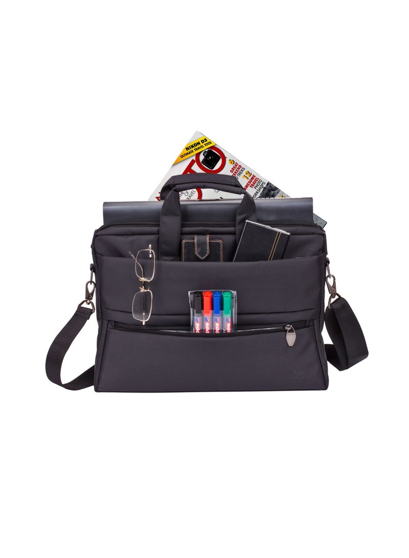 RivaCase Laptop Bag For 15.6-Inch Laptops Black - Image 2