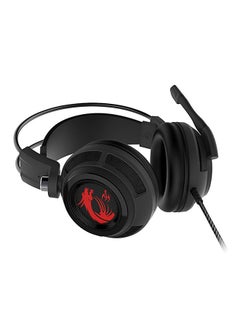 MSI DS502 Over-Ear Wired Gaming Headphones With Mic For PS4/PS5/XOne/XSeries/NSwitch/PC  - Image 2