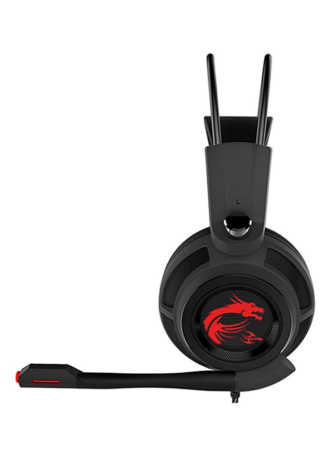 MSI DS502 Over-Ear Wired Gaming Headphones With Mic For PS4/PS5/XOne/XSeries/NSwitch/PC  - Image 3