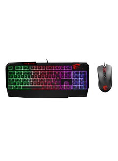 Vigor GK40 Gaming Keyboard And Mice Set Black