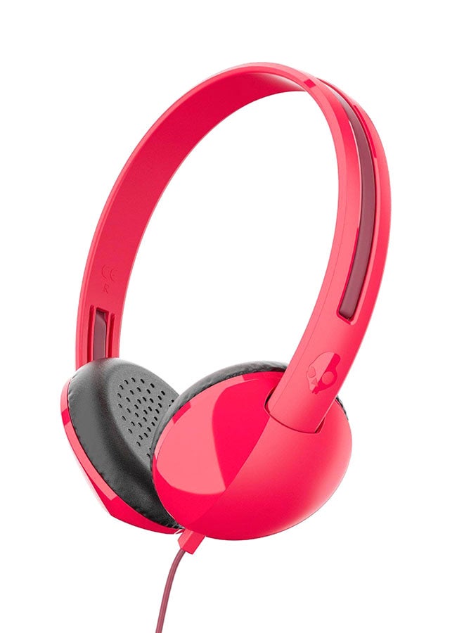 Skullcandy Stim On-Ear Headphones With Mic Red  - Image 1