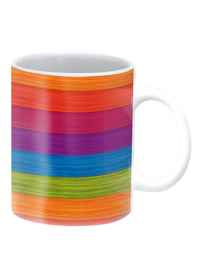 ستايلايزد كوب بتصميم ملوّن مطبوع متعدد الألوان - Image 1