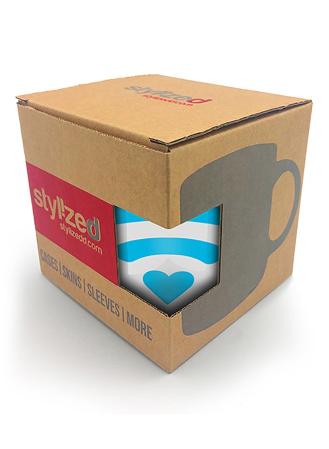 Stylizedd He’s Single Premium Design Printed Mug White - Image 3