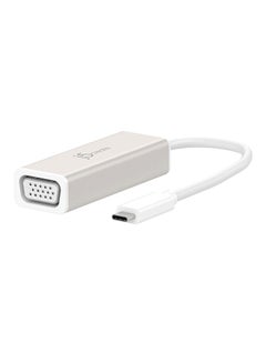 USB C to VGA Video Adapter White