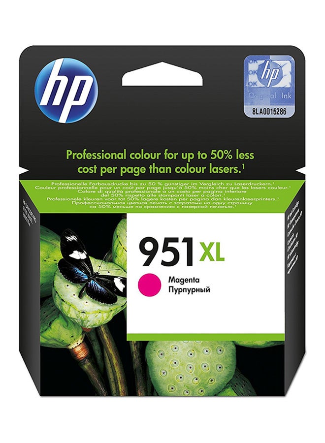 HP - 951XL High Yield Original Ink Cartridge Magenta - Image 1