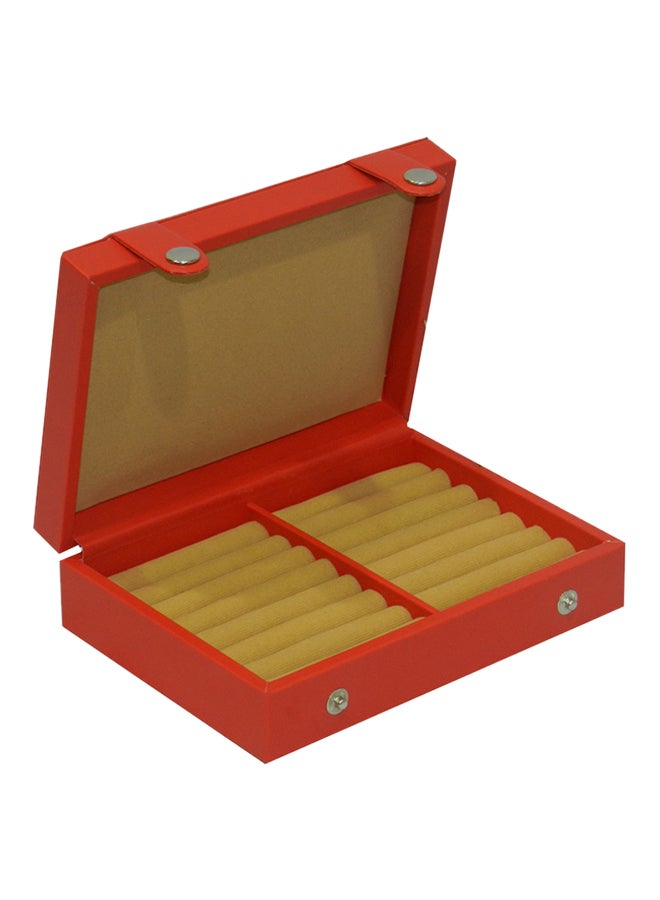 LAVERI LEATHER - Ring And Cufflinks Jewellery Box - Image 1