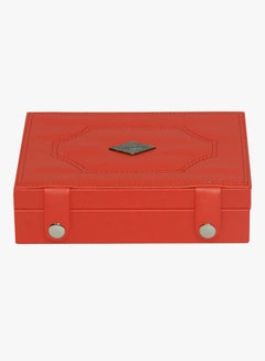 LAVERI LEATHER Ring And Cufflinks Jewellery Box  - Image 2