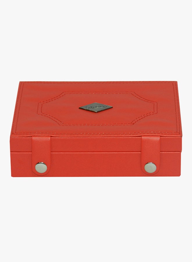 LAVERI LEATHER - Ring And Cufflinks Jewellery Box - Image 1