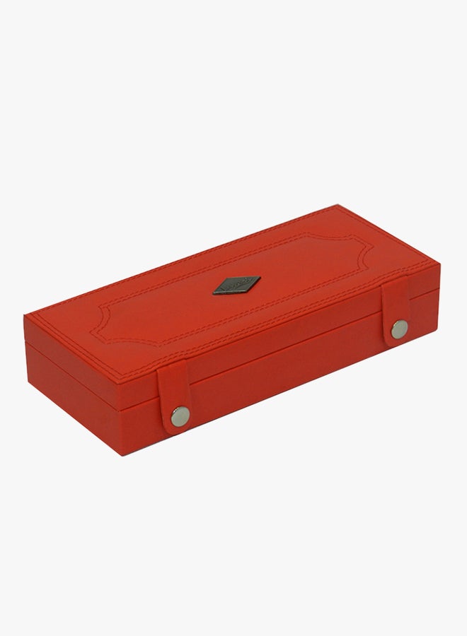 LAVERI LEATHER - Ring And Cufflinks Jewellery Box - Image 1