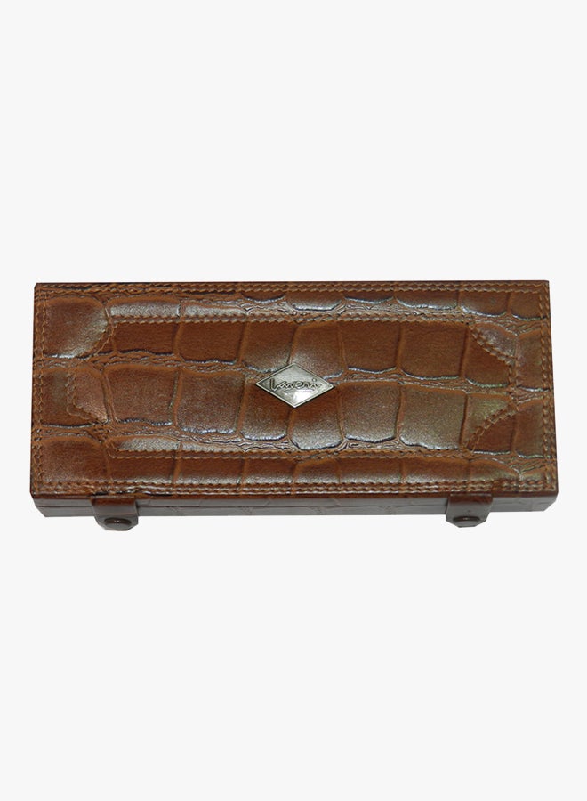 LAVERI LEATHER - Ring And Cufflinks Jewellery Box - Image 1