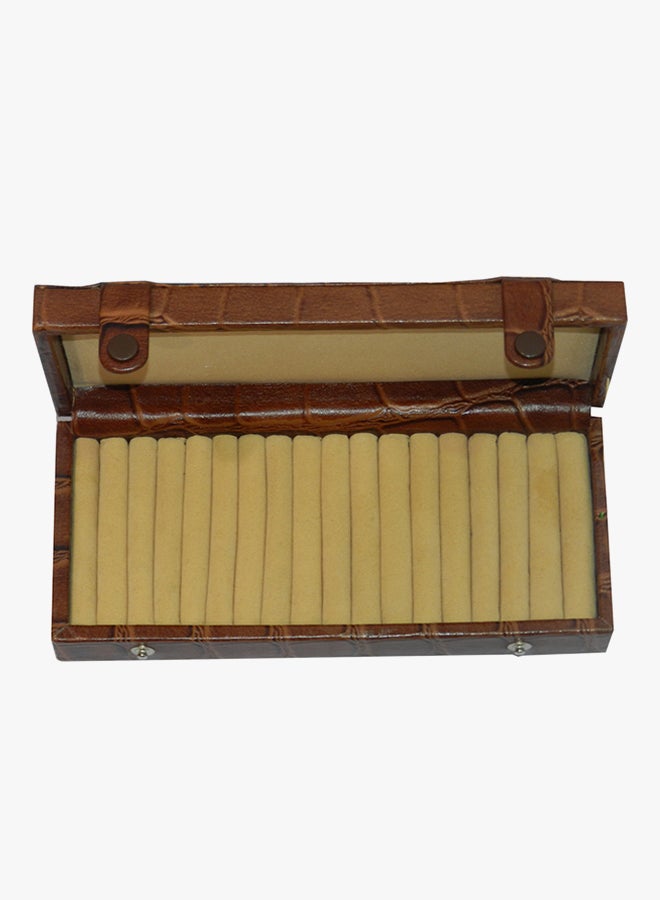 LAVERI LEATHER - Ring And Cufflinks Jewellery Box - Image 1