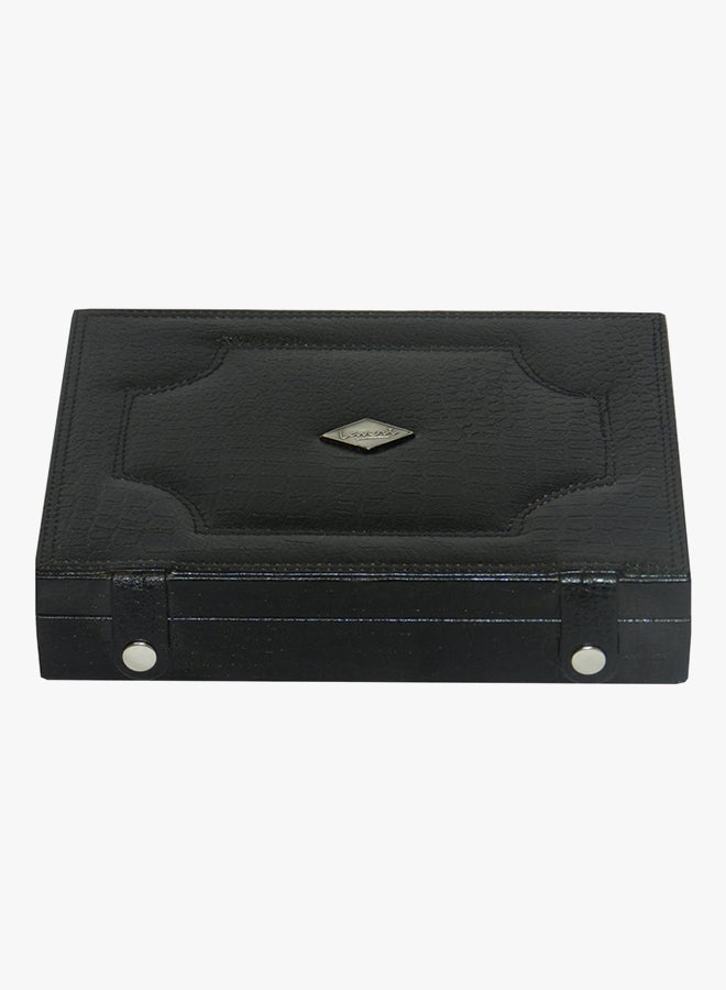LAVERI LEATHER - Cufflinks And Jewellery Storage Box - Image 1