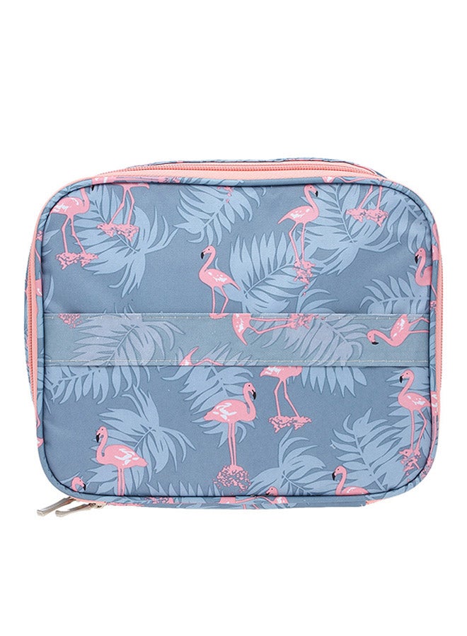 آنسيلف حقيبة مكياج محمولة أزرق/ وردي - Image 1