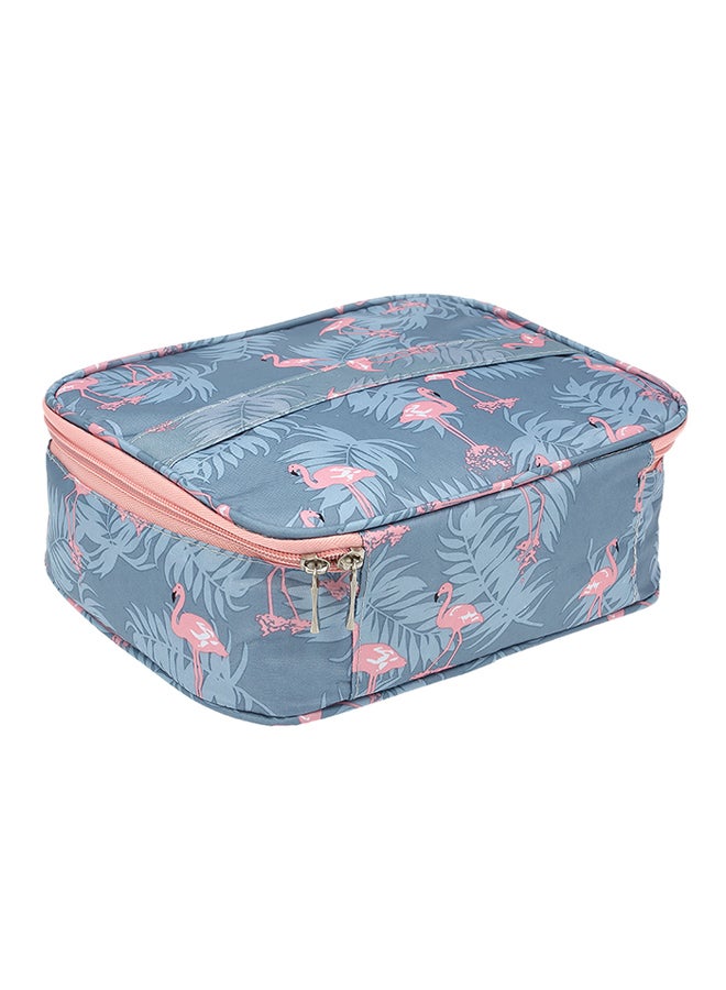 آنسيلف حقيبة مكياج محمولة أزرق/ وردي - Image 2