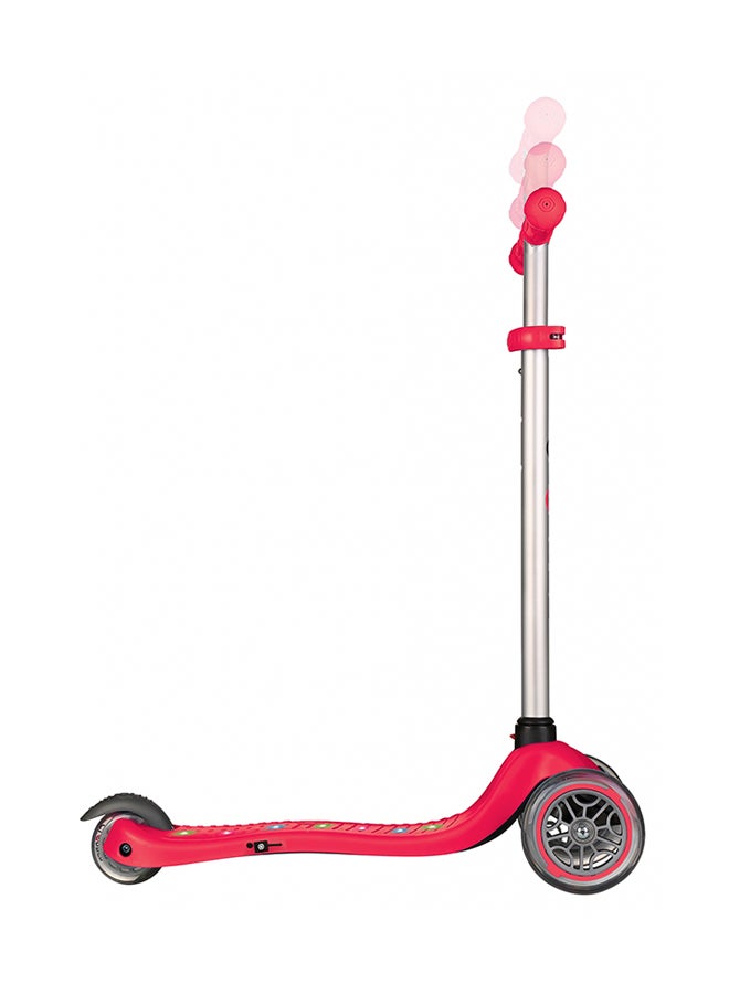 جلوبير سكوتر بثلاث عجلات مزودة بمصابيح LED أحمر 56x28x77سم - Image 2
