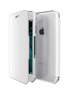 x-doria Leather Engage Case Cover For Apple iPhone 7 White/Clear 