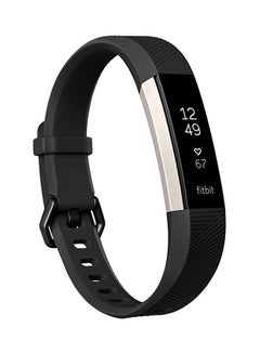 Fitbit Alta Hr Large Automatic Fitness Tracker With Bright OLED Tap Display Black  - Image 1
