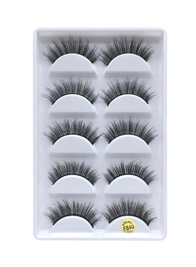 Generic - Reuseable False Eyelashes Black - Image 1