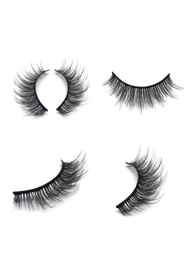 Generic - Reuseable False Eyelashes Black - Image 1