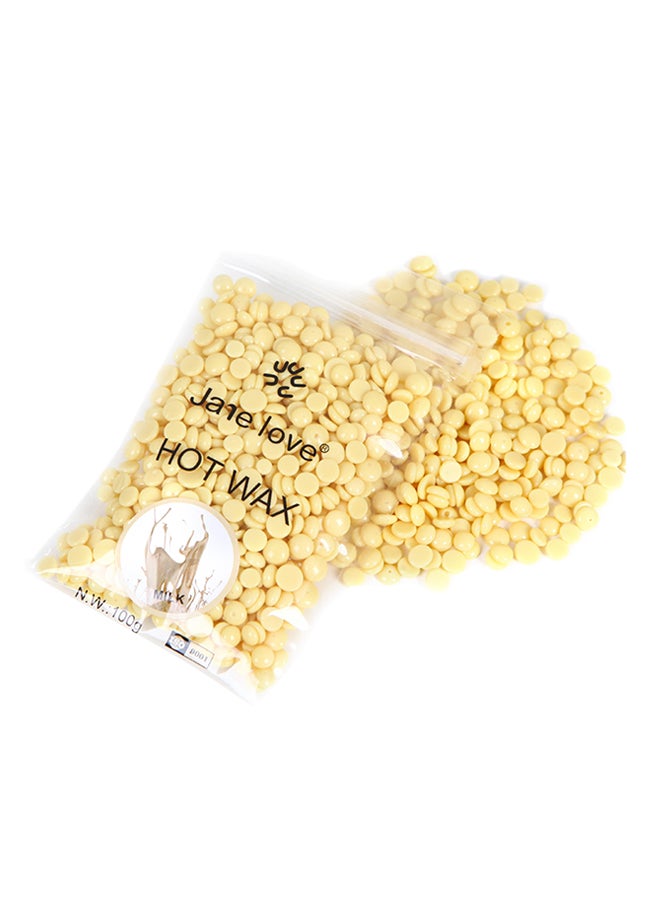 Milk Pearl Hard Wax Beans Yellow 100grams - v1529578972/N15398176A_1