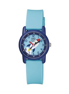 Girls' Water Resistant Resin Analog Watch VR41J008Y