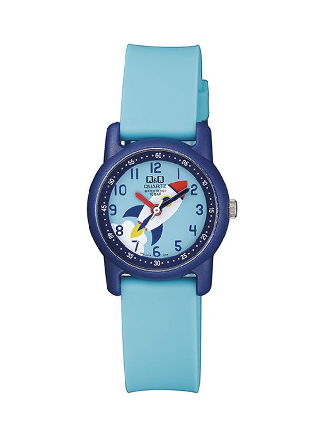 Q&Q - Girls' Water Resistant Resin Analog Watch VR41J008Y - Image 1