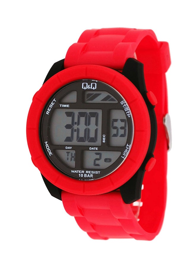 Women's Water Resistant Resin Digital Watch M123J009Y