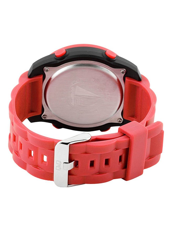 Women's Water Resistant Resin Digital Watch M123J009Y
