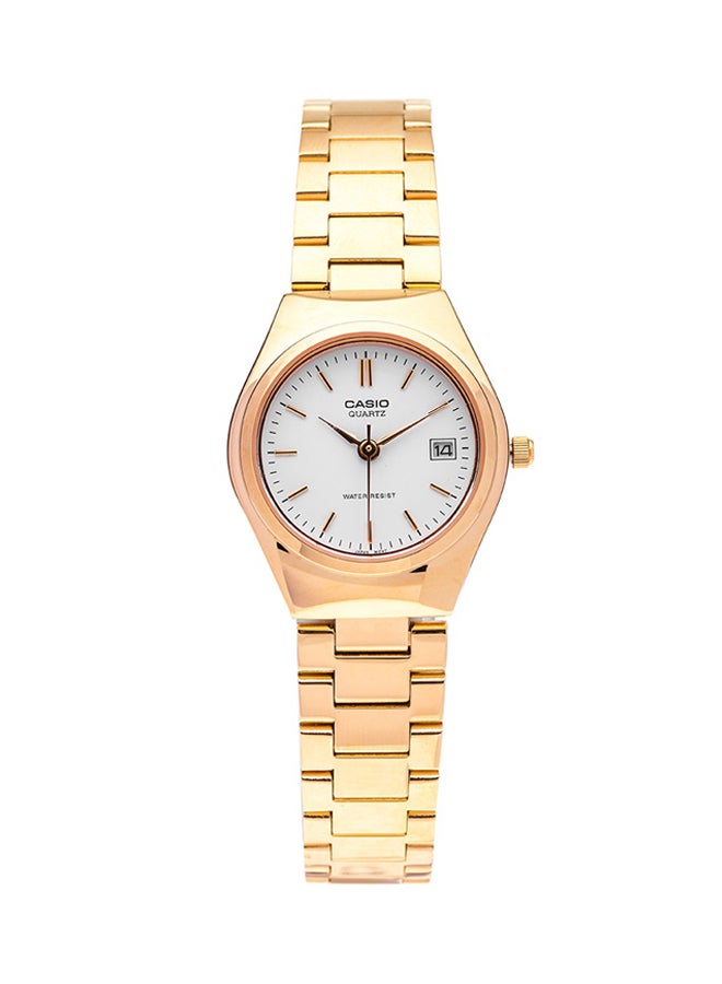 CASIO Women's Water Resistant Stainless Steel Analog Watch LTP 1170N 7ARDF - Image 1
