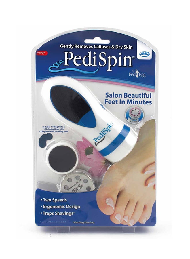 PROGUARD Pedispin Callus Removal White/Blue Extra Large - Image 2