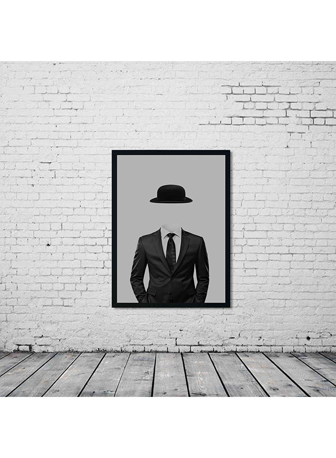 لوحة ديكورات للحائط بإطار خشبي متعدد الألوان 33 x 22 x 2Ø³Ù†ØªÙŠÙ…ØªØ± - Image 2