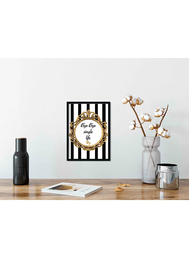 لوحة ديكورات للحائط بإطار خشبي متعدد الألوان - Image 2