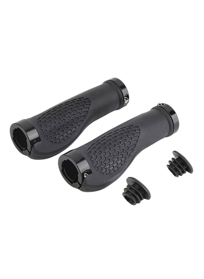 Generic 2-Piece Mountain Bike Lock On Handlebar Grip  - Image 1