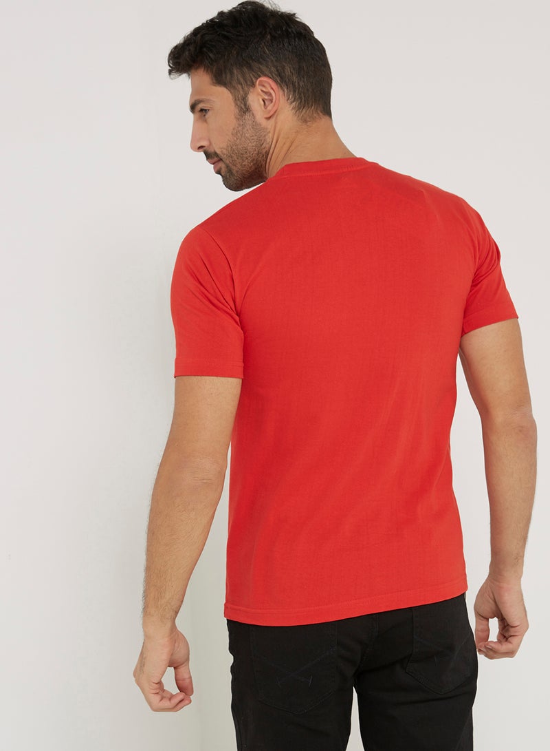 Soko Mesh Short Sleeves T-shirt Red  - Image 2