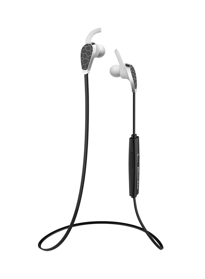 بلوديو سماعات أذن ستيريو لاسلكية رياضية طراز S2 أسود/ أبيض - Image 1