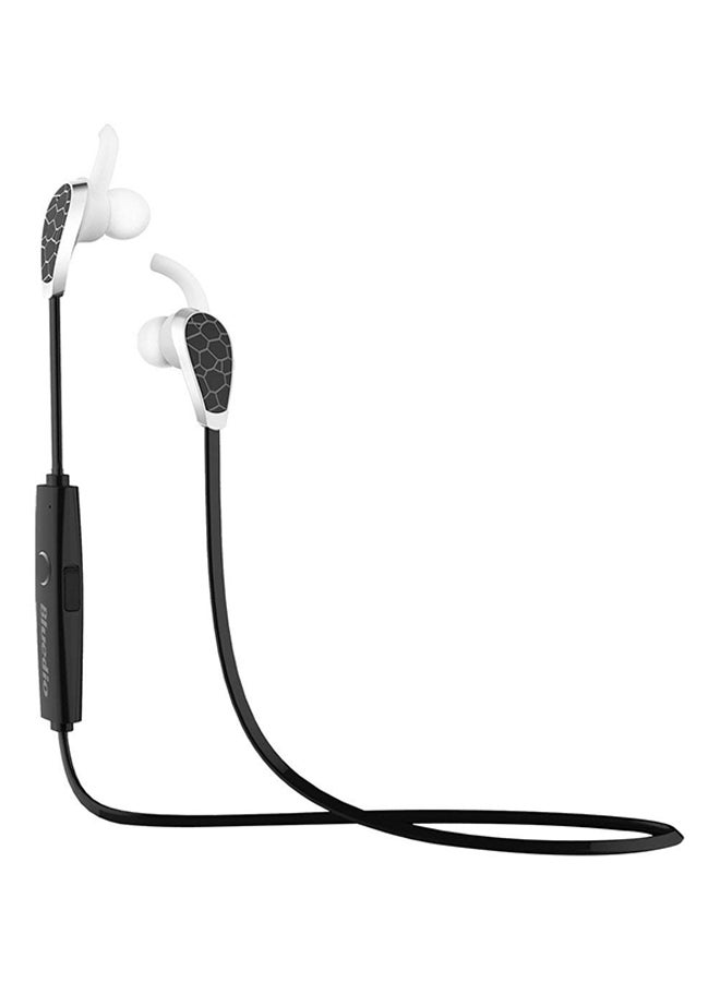 بلوديو سماعات أذن ستيريو لاسلكية رياضية طراز S2 أسود/ أبيض - Image 3