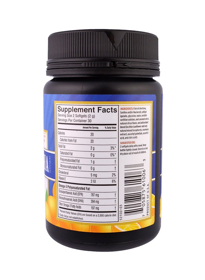 Fresh Catch EPA DHA Omega 3 Fish Oil - v1529990025/N15468681A_2