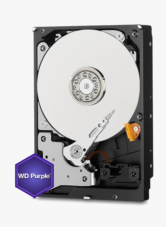WD - SATA Internal Hard Drive Silver/Purple - Image 1