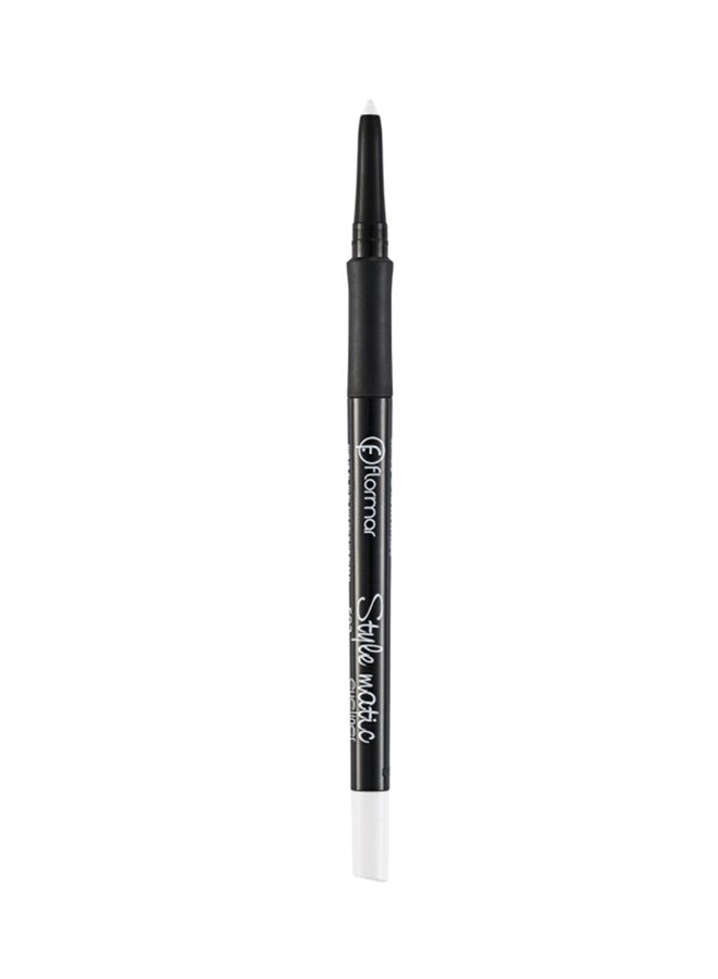 flormar Style Matic Kohl Eyeliner S09 White Frost 