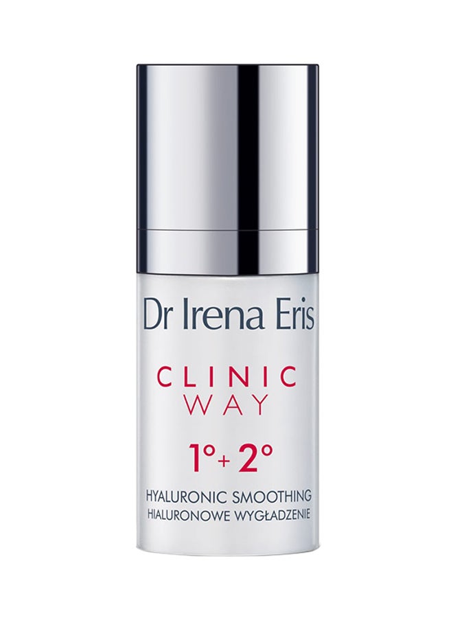 Dr Irena Eris - Clinic Way Hyalluronic Smoothing 1° + 2° Eye Cream 15ml - Image 1