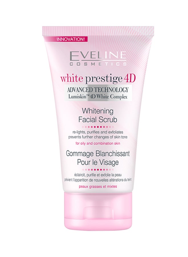 Eveline Prestige 4D Whitening Facial Scrub 150ml 