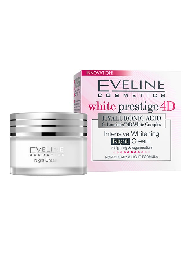 Eveline Prestige 4D Intensive Whitening Night Cream 50ml