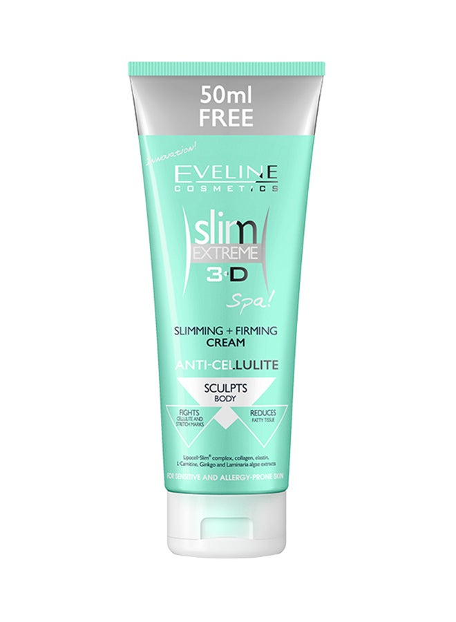 Eveline Slim Extreme 3D Slimming + Firming Anti Cellulite Cream 250ml - Image 1