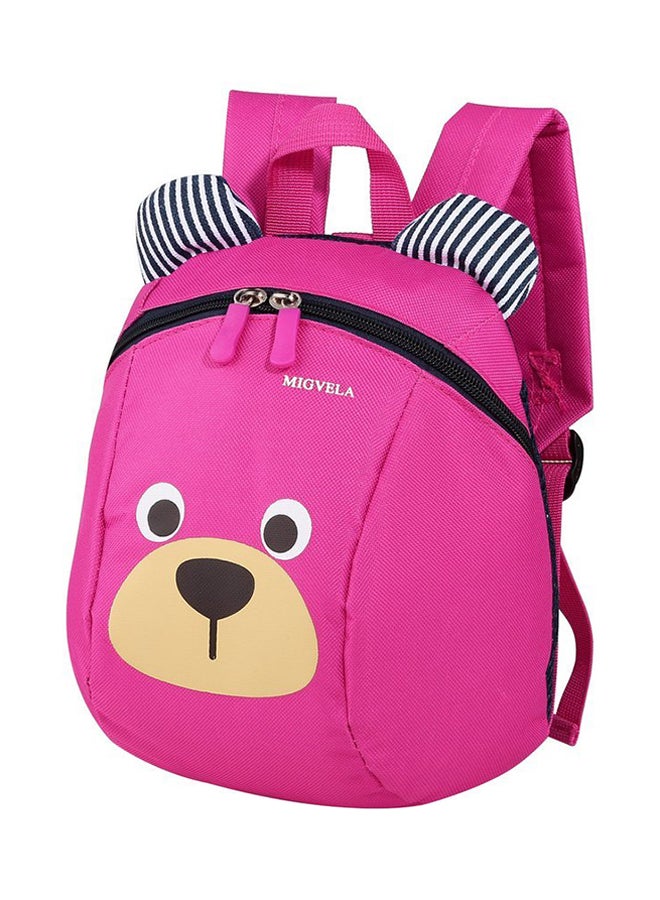 Generic - Cartoon Face Backpack Rose Red - Image 1
