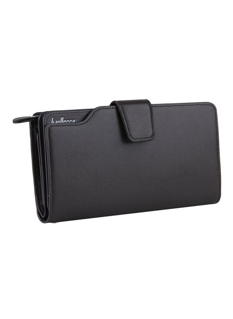 Hasp Open Long Wallet Coffee Colour