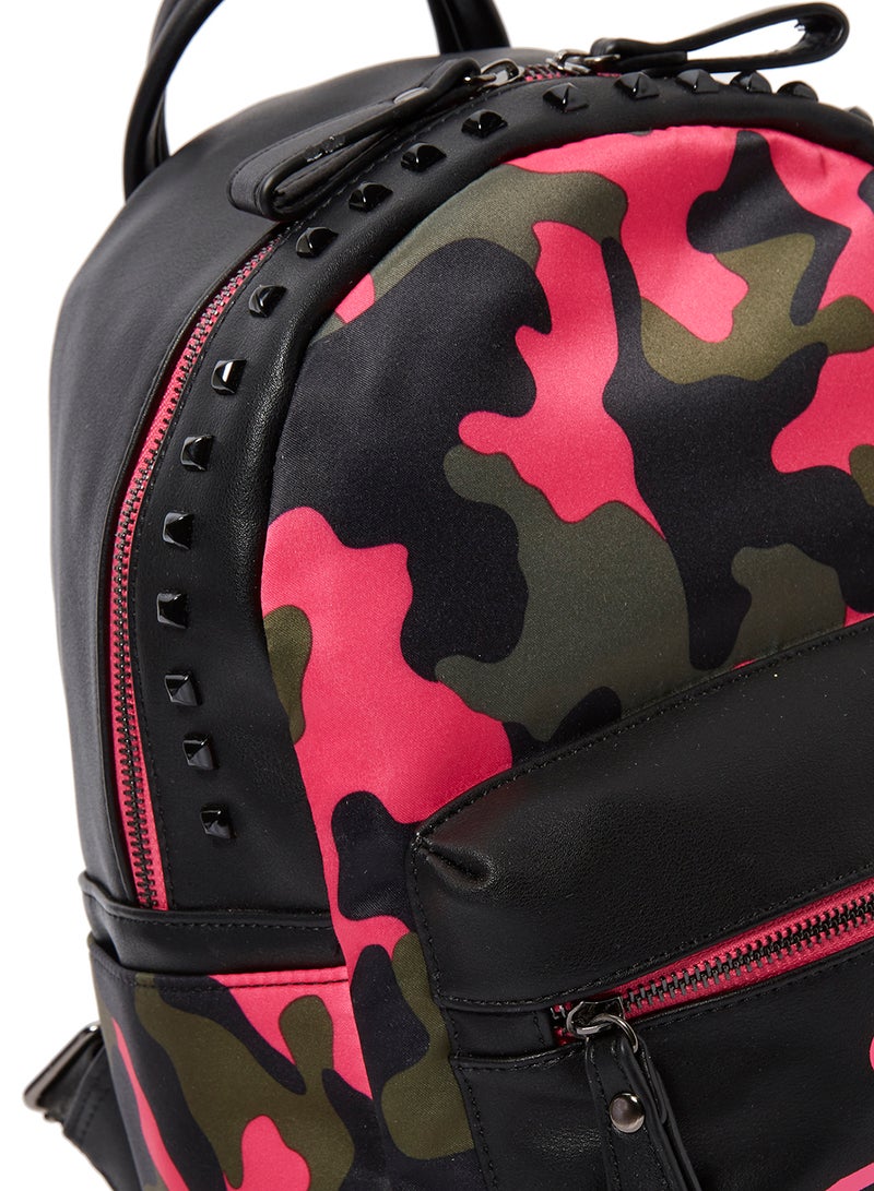 Sodini So Young Backpack Pink/Black/Green  - Image 3